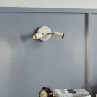 Creative Cables spotlámpa Fermaluce 2 darab állítható Mini Spotlight GU1d0 spotlámpával APM2VBO2TBSCRGUVBO-L