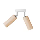 Creative Cables lámpatest Lámpa 2 spotlámpával, Tub-E14 lámpaernyővel és kerek rozettával APM2VBO2TBSCRSPOTLE