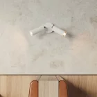 Creative Cables lámpatest Lámpa 2 spotlámpával, Tub-E14 lámpaernyővel és kerek rozettával APM2VBO2TBSCRSPOTVBO