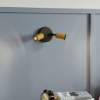 Creative Cables spotlámpa Fermaluce 2 darab állítható Mini Spotlight GU1d0 spotlámpával APM2VN2TBSBRGUMU-L