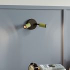 Creative Cables spotlámpa Fermaluce 2 darab állítható Mini Spotlight GU1d0 spotlámpával APM2VN2TBSBRGUVE-L