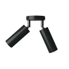 Creative Cables lámpatest Lámpa 2 spotlámpával, Tub-E14 lámpaernyővel és kerek rozettával