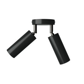   Creative Cables lámpatest Lámpa 2 spotlámpával, Tub-E14 lámpaernyővel és kerek rozettával