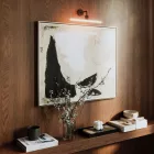 Creative Cables fali lámpa Fermaluce Esse14, fém fali lámpa hajlított kiterjesztéssel