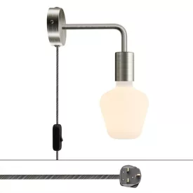   Creative Cables design lámpa Spostaluce fém lámpa ívelt kiterjesztéssel APM4FC2LTISEXTISINNERC37-L