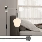 Creative Cables design lámpa Spostaluce fém lámpa ívelt kiterjesztéssel APM4FC2LTISEXTISINNERC37