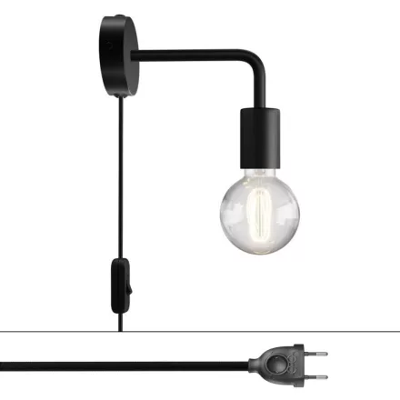 Creative Cables design lámpa Spostaluce fém lámpa ívelt kiterjesztéssel APM4FC2LVNEXVNEUNRC04-L