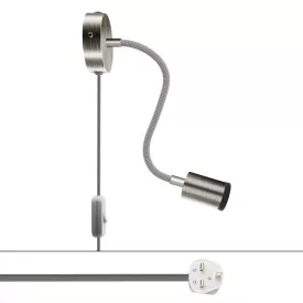   Creative Cables spotlámpa Spostaluce lámpa állítható Flex 30 GU1d0 spotlámpával APMFC2LFLGUTIS30TISRM75INBRM03-L