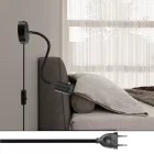 Creative Cables spotlámpa Spostaluce lámpa állítható Flex 30 GU1d0 spotlámpával APMFC2LFLGUVN30VNRM04EUNRM04-L