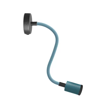 Creative Cables spotlámpa Fermaluce Flex 30 pasztell lámpa mini rózsával, kapcsolóval és mini APMSWFLGUPE30VNRM78-L