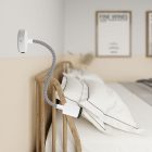 Creative Cables spotlámpa Fermaluce Flex 30 lámpa mini rozettával, kapcsolóval és mini spotlámpával APMSWFLGUVBO30VBORZ04-L