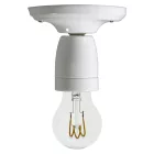 Creative-Cables Fermaluce Monochrome, the porcelain wall or ceiling light source APP1BI mennyez