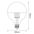 Creative-Cables LED izzó E27 7W 2700K