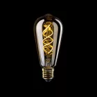 Creative Cables design lámpa LED izzó Arany B01 5V kollekció Spirál izzószál Edison ST64 BB-B01 LED