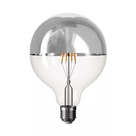 Creative Cables design lámpa LED izzó Félgömb ezüst B05 5V kollekció Rövid izzószálas gömb BB-B05 LED