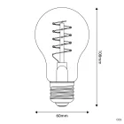 Creative-Cables LED izzó A60 4W