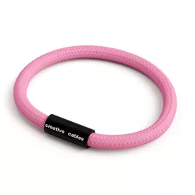   Creative Cables lámpakábel Karkötő matt fekete mágneses kapcsokkal és RM08 kábellel BRC-L-NRM08