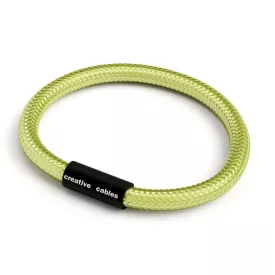  Creative Cables lámpakábel Karkötő matt fekete mágneses kapcsokkal és RM32 kábellel BRC-L-NRM32