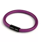 Creative Cables lámpakábel Karkötő matt fekete mágneses kapcsokkal és RM35 kábellel BRC-L-NRM35