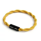 Creative Cables lámpakábel Karkötő matt fekete mágneses zárral és TM25 kábellel BRC-L-NTM25