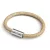Creative Cables lámpakábel Karkötő matt ezüst mágneses kapcsokkal és RS82 kábellel BRC-S-CRS82