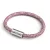 Creative Cables lámpakábel Karkötő matt ezüst mágneses kapcsokkal és RS83 kábellel BRC-S-CRS83