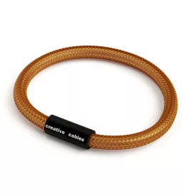   Creative Cables lámpakábel Karkötő matt fekete mágneses kapcsokkal és RM22 kábellel BRC-S-NRM22