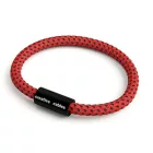 Creative Cables lámpakábel Karkötő matt fekete mágneses kapcsokkal és RT94 kábellel BRC-S-NRT94