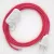 Creative Cables textil lámpakábel Lámpakábel, RM08 fukszia műselyem 1,80 m. Ki a kapcsoló és CABBTO056