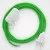 Creative Cables textil lámpakábel Lámpakábel, RM18 mész zöld műselyem 1,80 m. Ki a kapcsoló CABBTO072