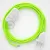 Creative Cables textil lámpakábel Lámpakábel, RF10 neon sárga műselyem 1,80 m. Ki a kapcsoló CABBTOGIF