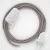 Creative Cables textil lámpakábel Lámpakábel, RD51 ódon rózsaszín csíkos pamut és természetes lenvászon 1,80 CABBTORD51