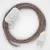 Creative Cables textil lámpakábel Lámpakábel, RD61 ódon rózsaszín gyémánt pamut és természetes lenvászon 1,80 CABBTORD61