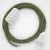 Creative Cables textil lámpakábel Lámpakábel, RD72 kakukkfű zöld csíkos pamut és természetes lenvászon 1,80 CABBTORD72