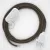 Creative Cables textil lámpakábel Lámpakábel, RD73 kéreg cikkcakkos pamut és természetes lenvászon 1,80 m. CABBTORD73