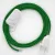 Creative Cables textil lámpakábel Lámpakábel, RL06 csillogó zöld műselyem 1,80 m. Ki a kapcsoló CABBTORL06