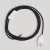 Creative Cables lámpakábel Lámpa vezetékezése fekete fonott kábellel 1,80 m CABBTOTC04