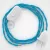 Creative Cables textil lámpakábel Lámpakábel, TM11 türkiz műselyem 1,80 m. Ki a kapcsoló és CABBTR009