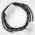Creative Cables textil lámpakábel Lámpakábel, TM04 fekete műselyem 1,80 m. Ki a kapcsoló és CABBTR012