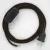 Creative Cables textil lámpakábel Lámpakábel, RN04 barna természetes lenvászon 1,80 m. Ki a kapcsoló CABNRN04