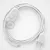Creative Cables textil lámpakábel Lámpakábel, RM01 fehér műselyem 1,80 m. Ki a kapcsoló és CABNTO053
