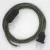 Creative Cables textil lámpakábel Lámpakábel, RC63 zöld szürke pamut 1,80 m. Ki a kapcsoló CABNTORC63