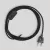 Creative Cables lámpakábel Lámpa vezetékezése fekete fonott kábellel 1,80 m CABNTOTC04