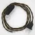 Creative Cables textil lámpakábel Lámpakábel, TC13 barna pamut 1,80 m. Ki a kapcsoló és CABNTOTC13