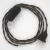 Creative Cables textil lámpakábel Lámpakábel, TN04 barna természetes lenvászon 1,80 m. Ki a kapcsoló CABNTOTN04