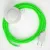Creative Cables kapcsoló Bekötés Talapzat, RF06 neon zöld műselyem 3 m. Ki a CABPBTORF06