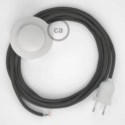 Creative Cables kapcsoló Bekötési talapzat, RM03 szürke műselyem 3 m. Válassza ki a CABPBTORM03