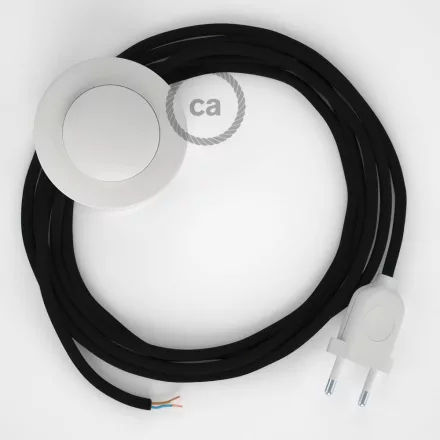Creative Cables kapcsoló Bekötési Talapzat, RM04 fekete műselyem 3 m. Válassza ki a CABPBTORM04