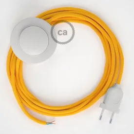   Creative Cables kapcsoló Bekötési talapzat, RM10 sárga műselyem 3 m. Válassza ki a CABPBTORM10