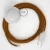 Creative Cables kapcsoló Bekötési talapzat, RM22 whisky műselyem 3 m. Ki a kapcsoló CABPBTORM22